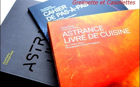 Astrance Livre de Cuisine